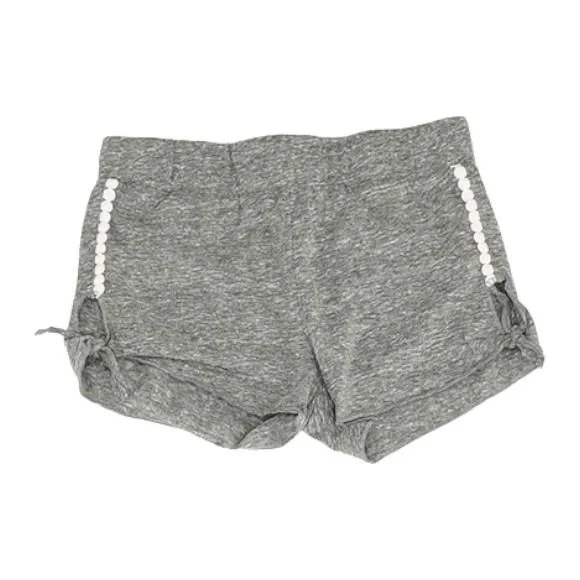 Gray Solid Active Shorts