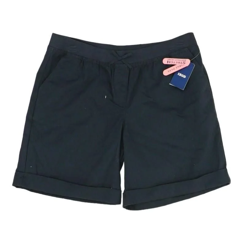 Navy Solid Chino Shorts