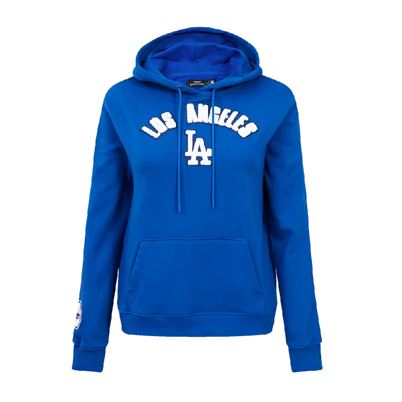 SUDADERA CON GORRO MLB LOS ANGELES DODGERS CLASSIC ESSENTIALS PARA MUJER