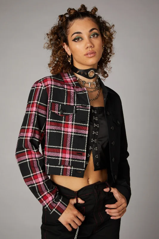 Punk Valentine Tartan Jacket