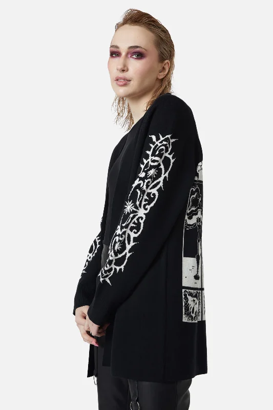 Til Death Ornate Long Cardi