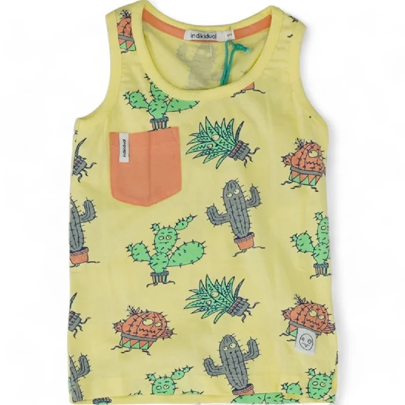 Yellow Graphic Tank