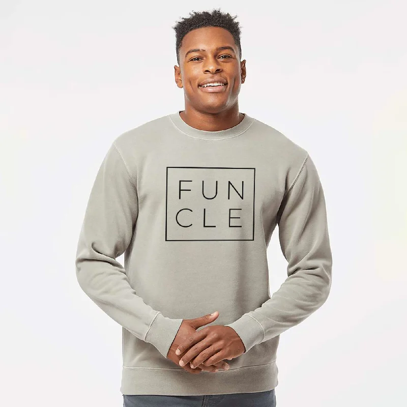 Funcle Boxed - Unisex Pigment Dyed Crew Sweatshirt