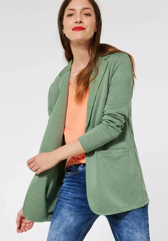 Street One Casual Blazer, Green Melange