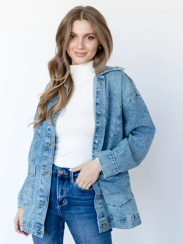 Free People A Very Denim Jacket