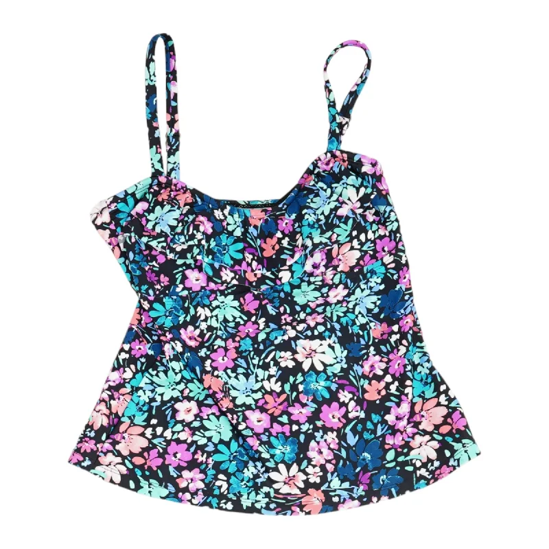 Multi Floral Swim Top