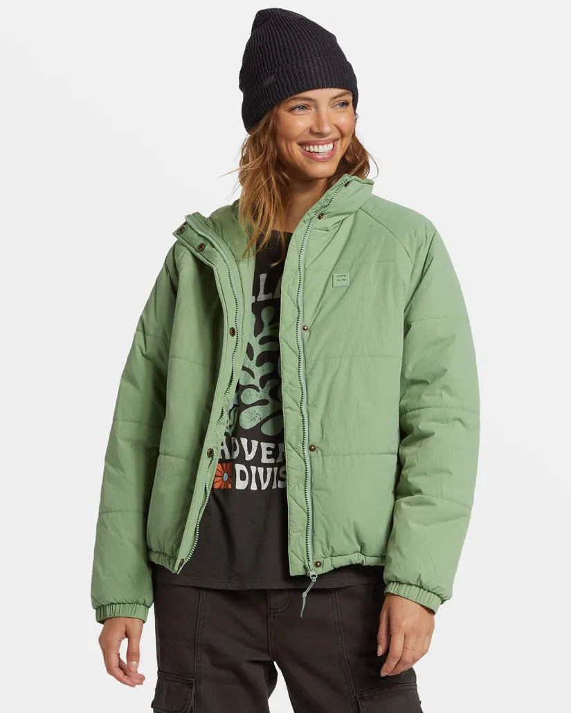 Billabong Womens Jacket High Route Puffer