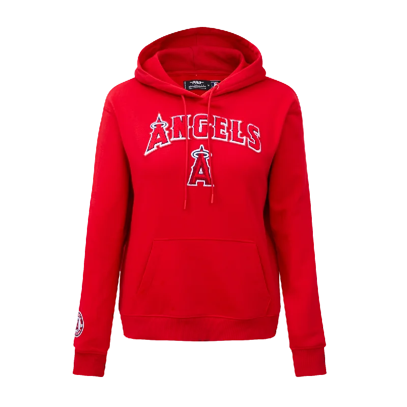 SUDADERA CON GORRO MLB LOS ANGELES ANGELS CLASSIC ESSENTIALS PARA MUJER